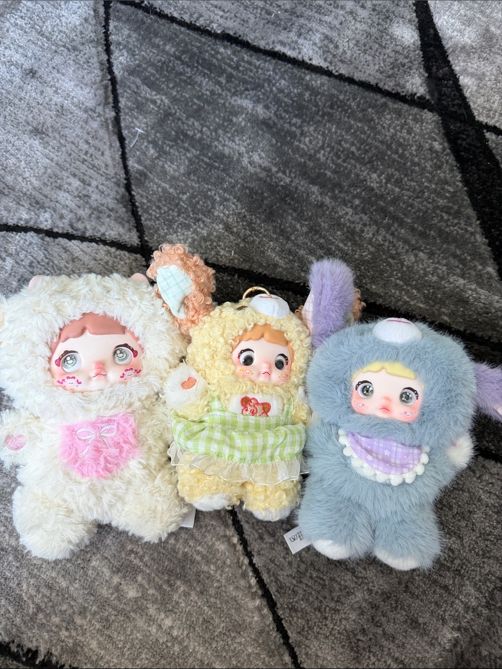 3 NOMMI Plush bundle.
